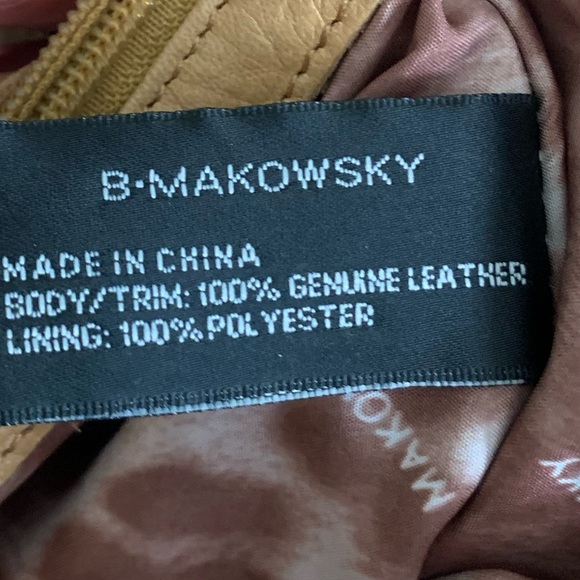 B. MAKOWSKY -Genuine Leather Bag - Picture 16 of 16